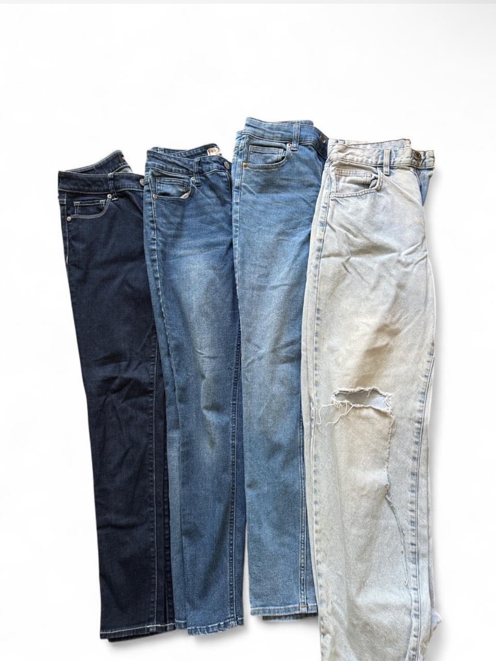 Women’s size 26/ US 4 jeans bundle #denim #highwaisted